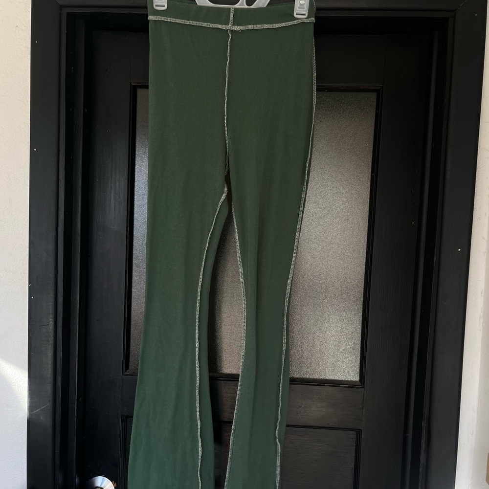Bailey Rose Green Flare Pants